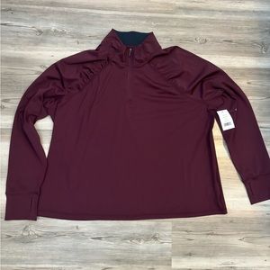 Daily Thread NWT, 1X, 3/4 zip shirt